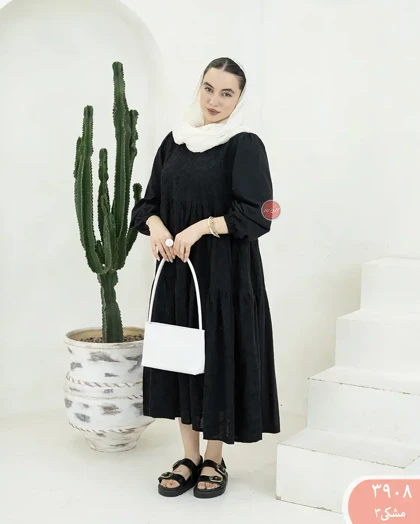 پیراهن خامه دوزی 3908