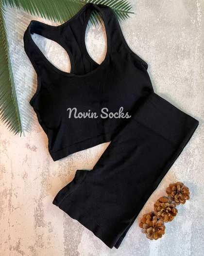 ست نیم‌تنه و شلوارک مهر آسا (محصول کمی زدگی دارد)