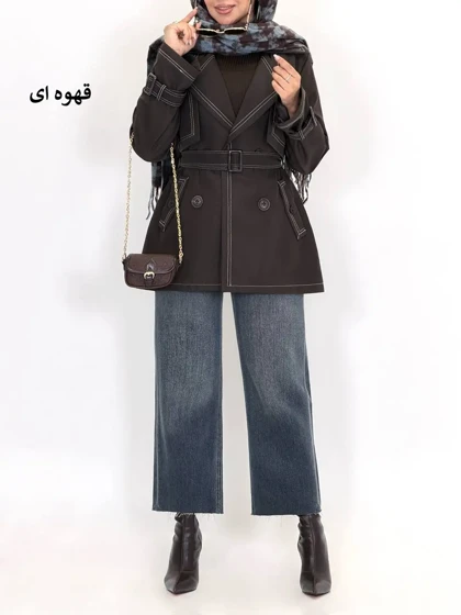7558-ترنچ کت ژیوان
