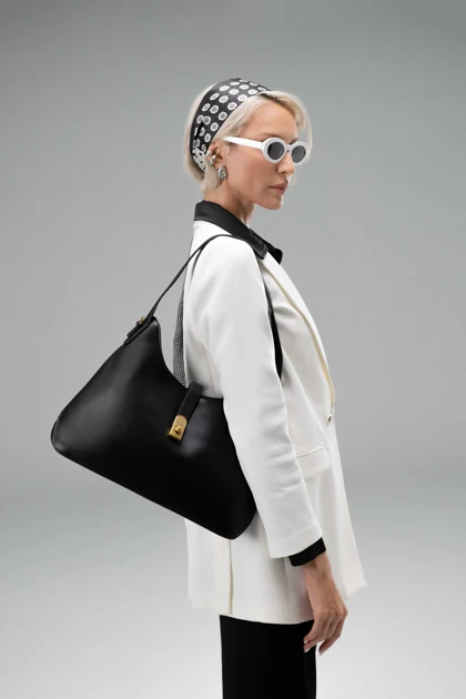 کیف دستی زنانه چرم مصنوعی دسته دار دیوید جونز DAVIDJONES