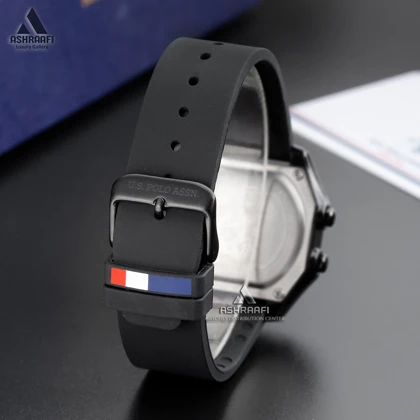 ساعت یو اس پولو مشکی U.S. Polo Assn. USPA1039-07