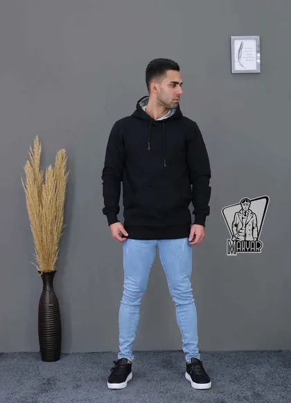 هودی کلاهدار ساده ZARA