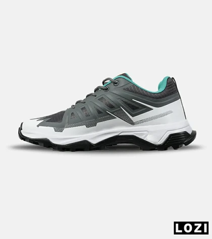 کفش کتانی طوسی آبی سفید مردانه و زنانه Salomon XT-Slate Advanced مدل 7606