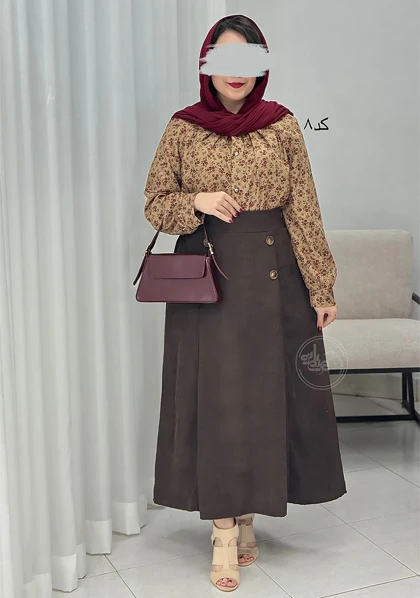 ست شومیز و دامن ملیسا