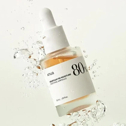 سرم آبرسان و مرطوب کننده آنوا, مدل Heartleaf حاوی عصاره هارتلیف حجم 30 میلی‌لیتر