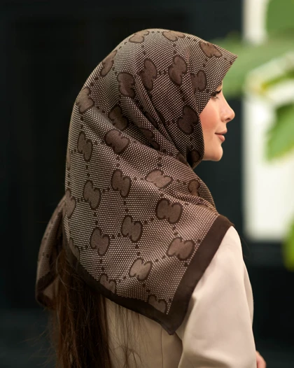 روسری نخی قواره 90 30194