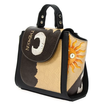 کیف دستی و دوشی دندی طرح ماه و خورشید