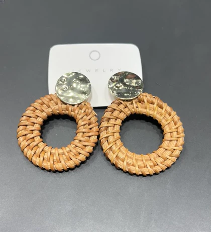 گوشواره حصیری مینیمال N 80104