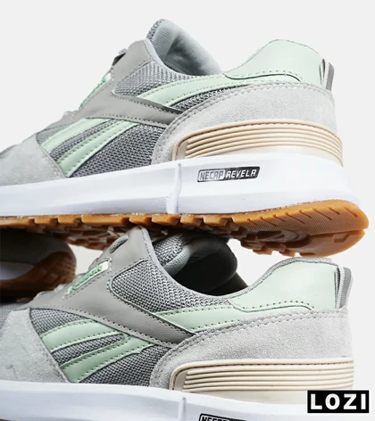 کفش کتانی طوسی سبز REEBOK Unphased Pro مدل 6372