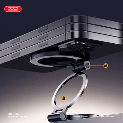 هولدر مگنتی گوشی موبایل داخل خودرو تاشو ایکس او C160