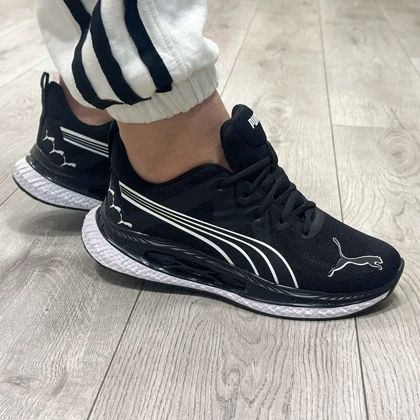 کتانی اسپرت مردانه مدل پوما PUMA رنگ مشکی سفید