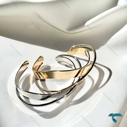دستبند زنانه موج دار Bracelet-8460-L