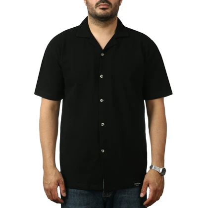 پیراهن آستین کوتاه یقه انگلیسی مردانه کاکتوس مدل 39111791