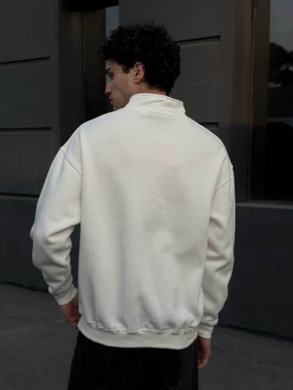 دورس نیم زیپ اورجینال پول اند بیر سفید/Original STWD Pull & Bear Doors