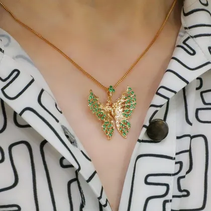 نیمست فول‌نگین پروانه عشق ژوپینگ