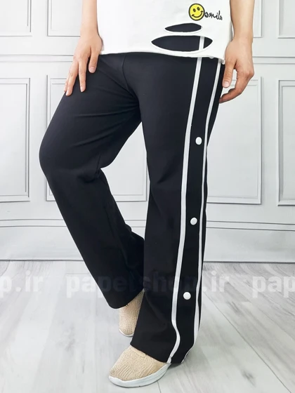 شلوار بگ تیپ دورس بغل دکمه