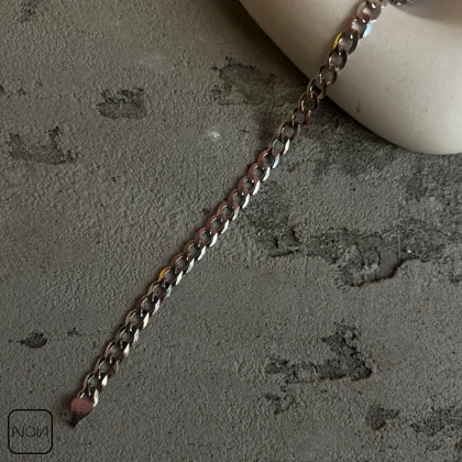 دستبند نقره مردانه ژیلتی کد 0353227