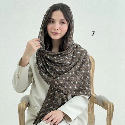 شال زنانه طرح برشکا | آی بولک