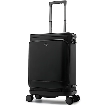 چمدان چرخ‌دار 20 اینچی ضدآب و ضدسرقت 52 لیتری بنج Bange QL701