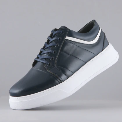 کفش روزمره مردانه چرم یلسان مدل شوان کد 540-GN