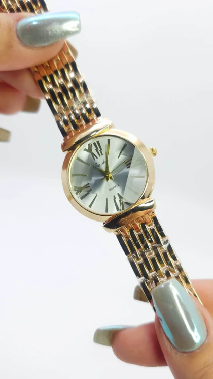 ساعت مچی زنانه باوک Baoke نگین‌دار با موتور کوارتز