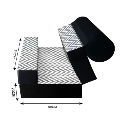 کاناپه تخت شو یک نفره جناقی هفت و هشت مدل M1145
