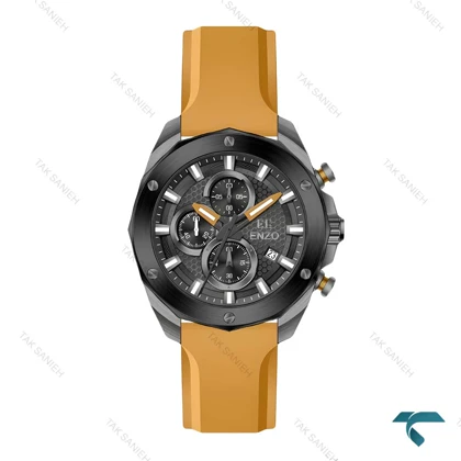ساعت انزو EC-3812BYG مردانه کرنوگراف بند رابر Enzo-8152-G