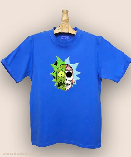 تیشرت مردانه و زنانه طرح ریک اند مورتی کد 895