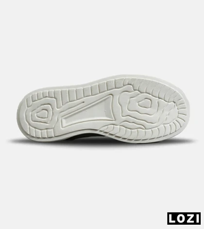 کفش کتانی مردانه سفید کرم سبز FASHION مدل 7875