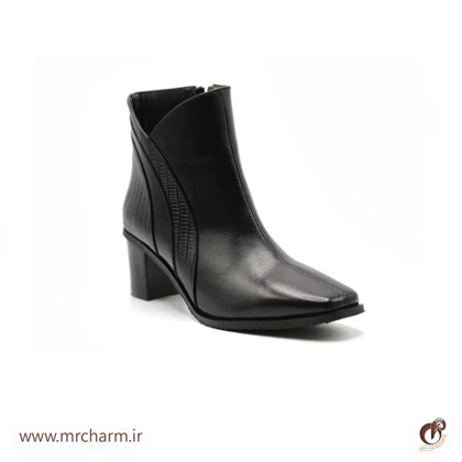 نیم بوت زنانه چرم کلاسیک mrc2111-32