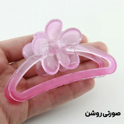 کلیپس دخترانه مدل بیضی گل‌دار