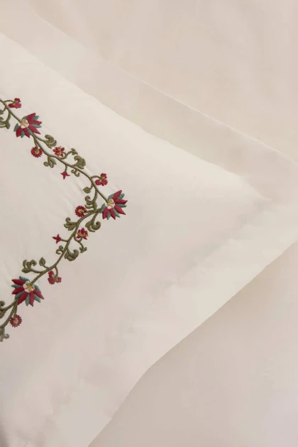 سرویس روتختی دو نفره Karaca Home مدل Merlith پلی‌استر - سفید