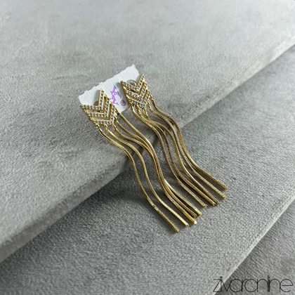 گوشواره زنانه YSX آبشاری نگین‌دار 20368