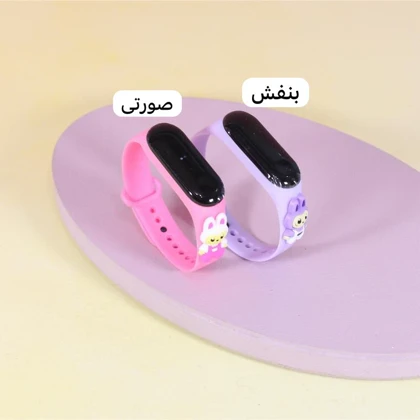 ساعت مچی دیجیتال طرح دار