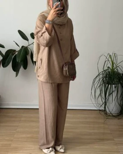 ست تونیک و شلوار نازنین