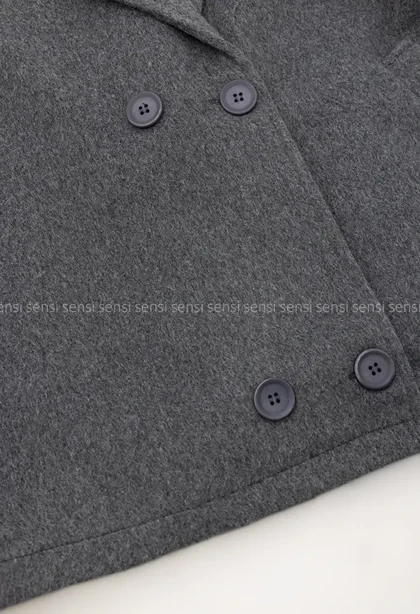 کراپ کت موهری آستر دار کد1005034