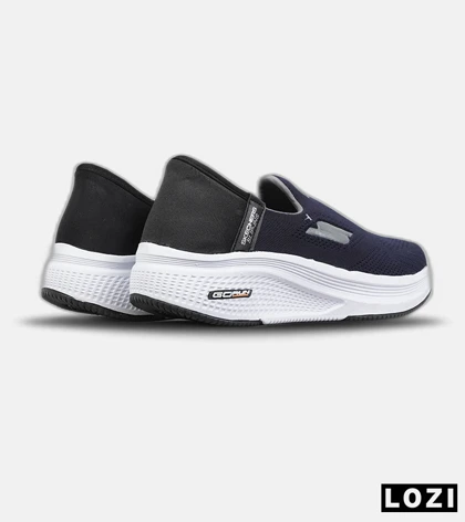 کفش کتانی طبی ورزشی سرمه ای SKECHERS Slip-Ins مدل 8803