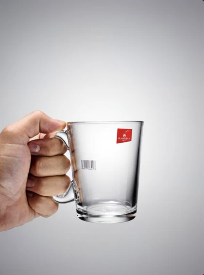 لیوان 6 عددی چای خوری دسته دار ساده