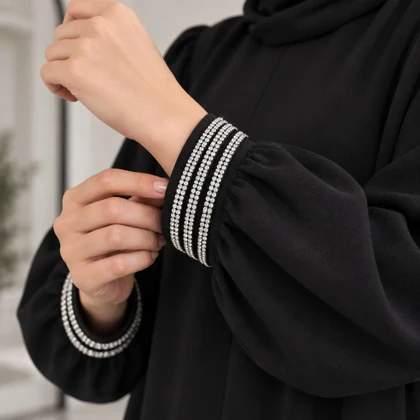 عبا ژاکلین آرینا مشکی