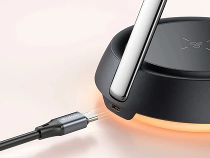 شارژر وایرلس رومیزی 3 کاره 15 وات مک دودو Mcdodo 15W Night Light Magnetic Wireless Charging Station CH-495