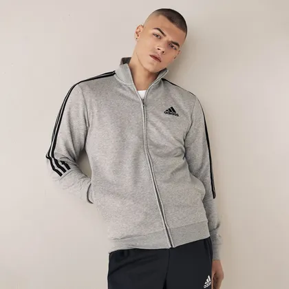 ست گرمکن آدیداس مردانه طوسی مشکی