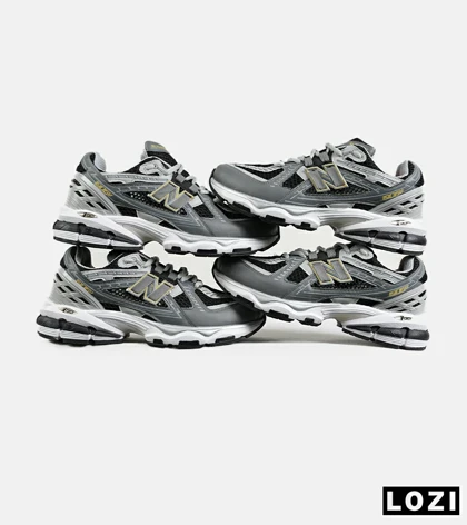 کفش کتانی طوسی مشکی New Balance 1906R مدل 7363