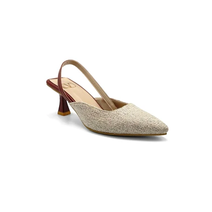 کفش صندل زنانه مدل sandal valentino - 0062_Creamy/Brown