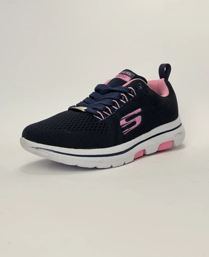 کفش پیاده روی اسکیچرز گو واک سرمه ای