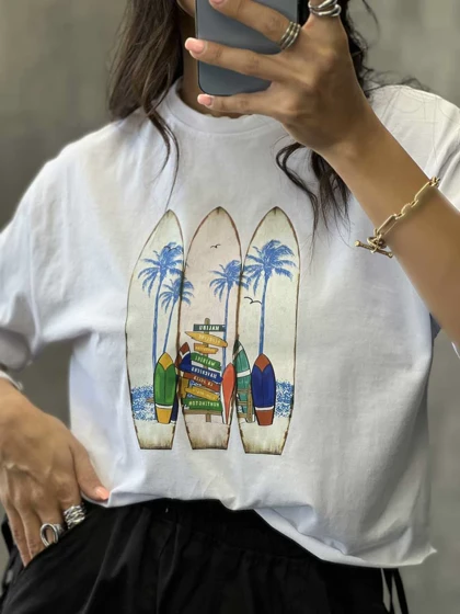 تیشرت چاپدار