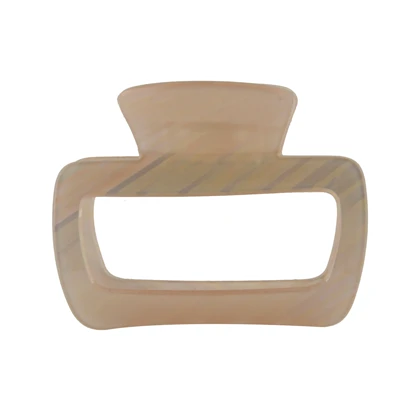 کلیپس زنانه مدل مربعی شفاف