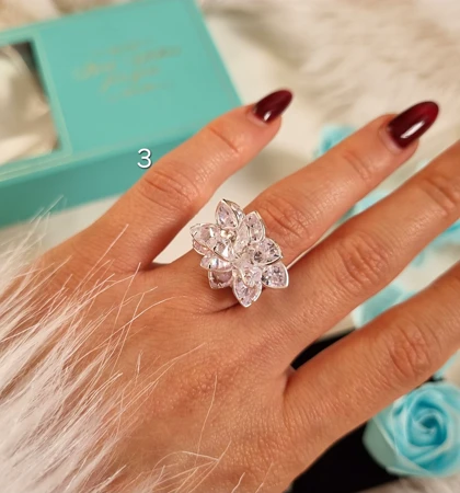 انگشتر جواهری شیک