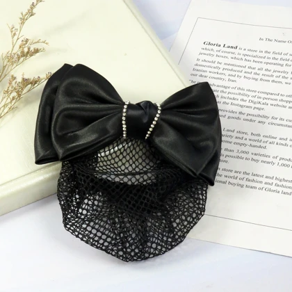 گیره مو زنانه مدل فرانسوی کیسه دار کد 3172