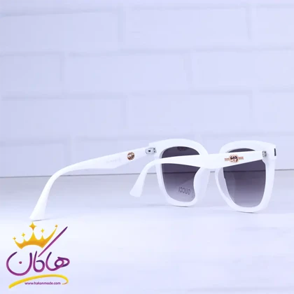 عینک آفتابی گوچی زنانه فریم مربع سفید 383/1