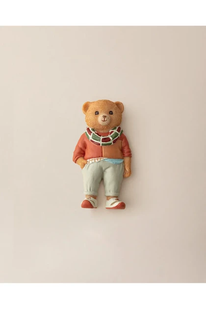 مگنت Madame Coco مدل Pour Bear رزین - چندرنگ